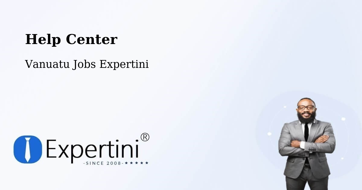 Help Center – Norsup - Vanuatu Jobs Expertini