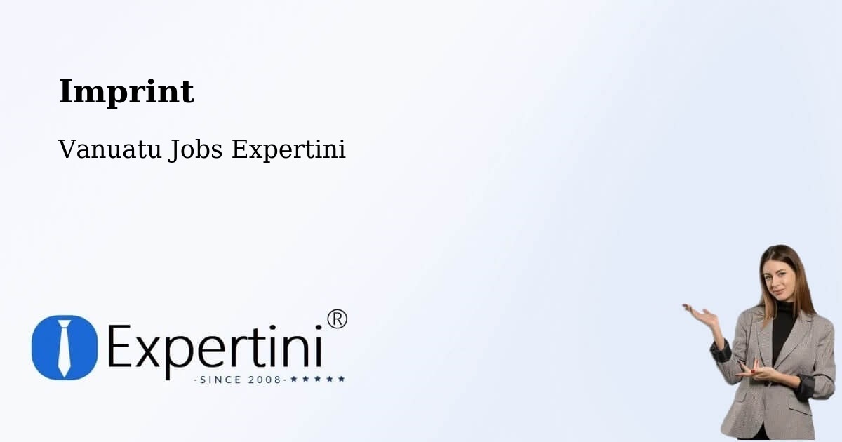 Imprint – Norsup - Vanuatu Jobs Expertini