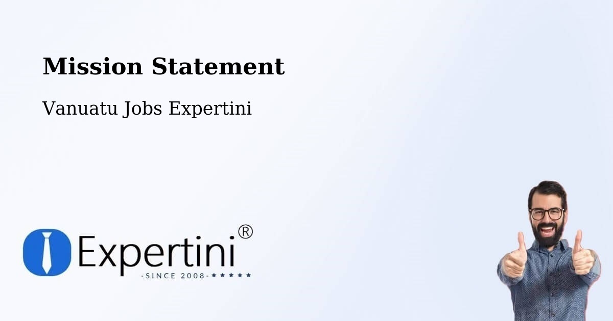 Corporate Mission – Norsup - Vanuatu Jobs Expertini
