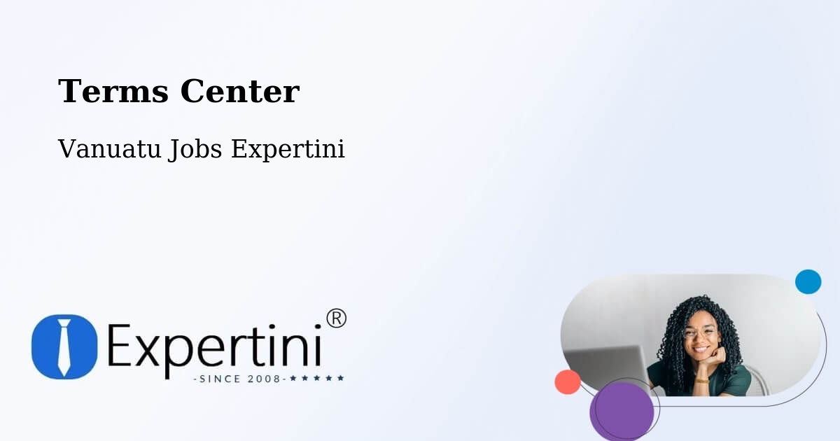 Terms of Service – Norsup - Vanuatu Jobs Expertini